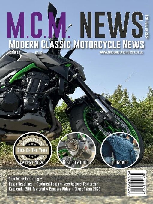 Title details for Modern Classic Motorcycle News by Modern Classic Motorcycle News - Available
